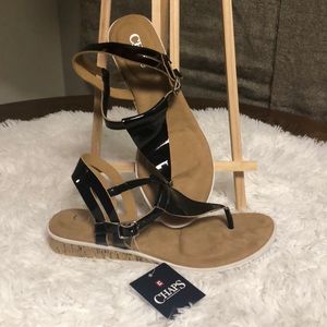 Chaps buckle Sandals